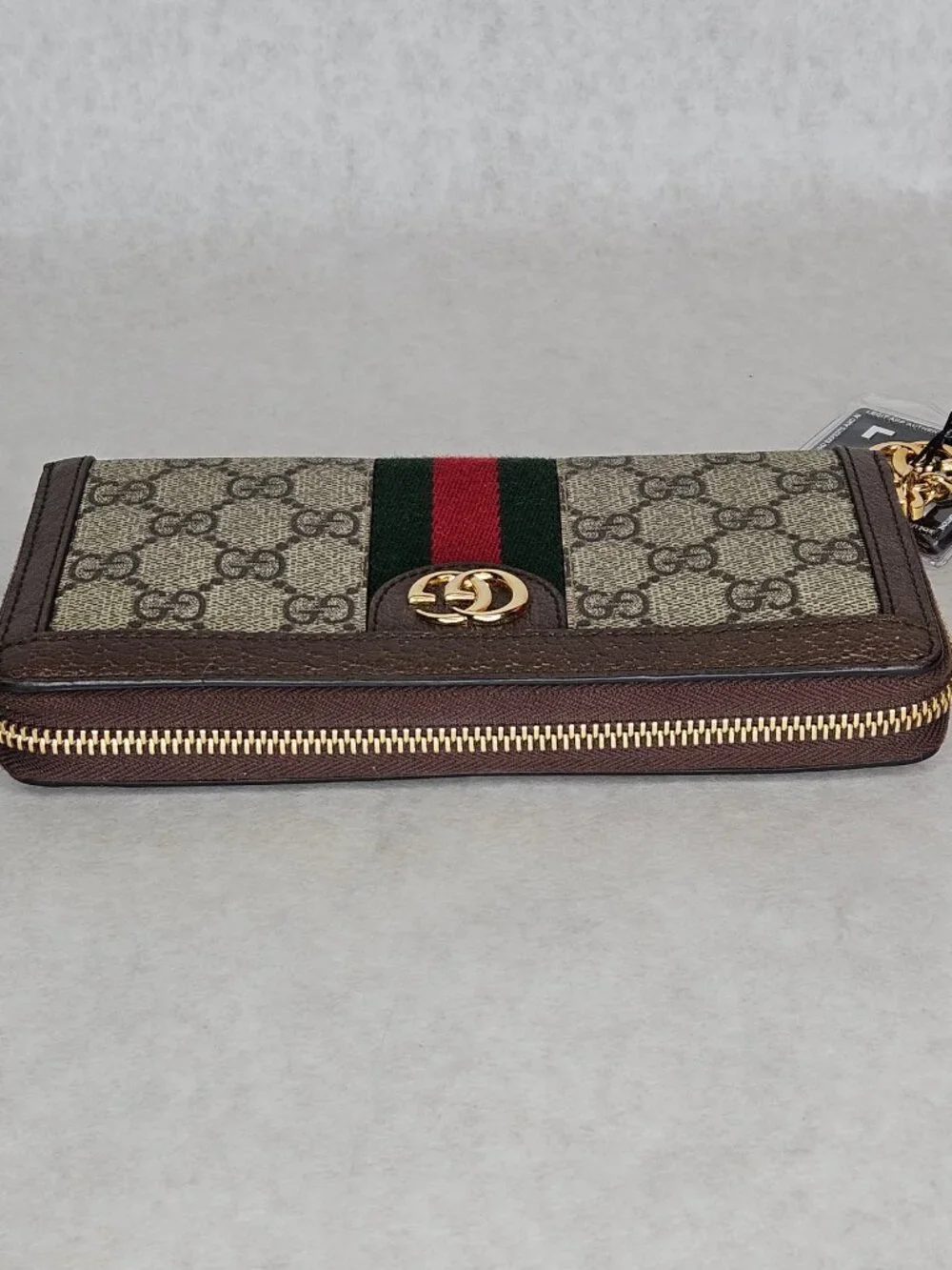 Gucci GG Supreme Canvas Ophidia Long Wallet Zippy Organizer - Picture 4 of 13